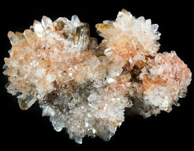 Orange Creedite Crystal Cluster - Durango, Mexico #51661